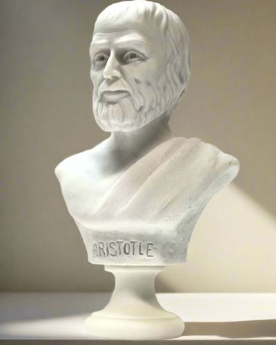 Aristotle philosopher bust for study or home library from Statues.com