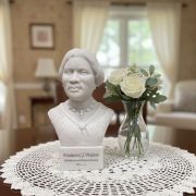 Madam C. J. Walker bonded marble bust from the SculptHER Collection