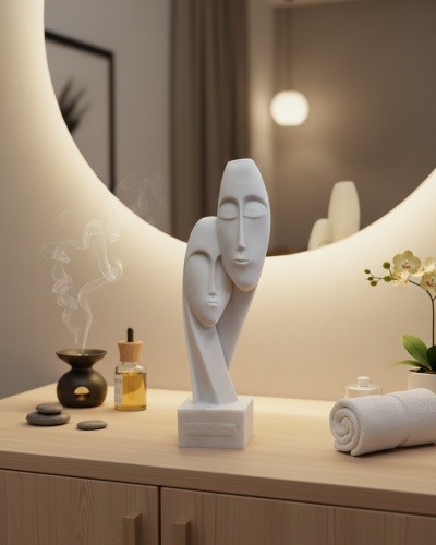 Cycladic Devotion statue for minimalist home decor from Statues.com