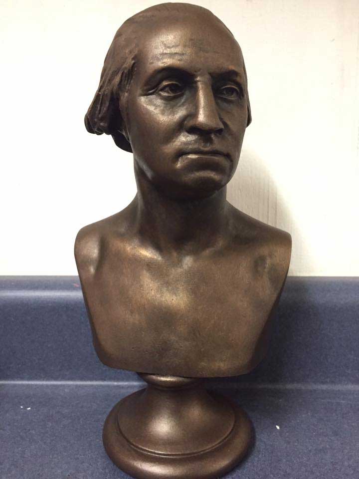 George Washington Bronze Bust