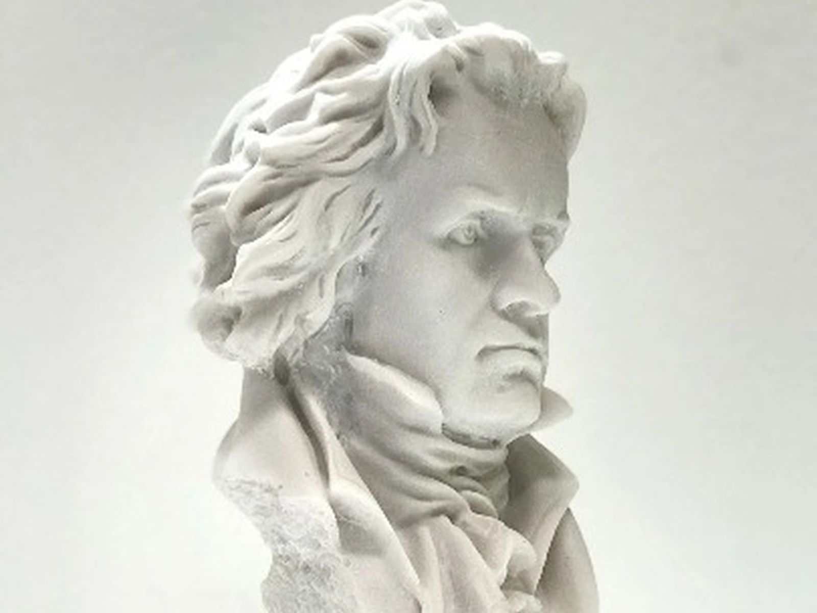 What is the Location of the Original Prometheus Beethoven Sculpture?