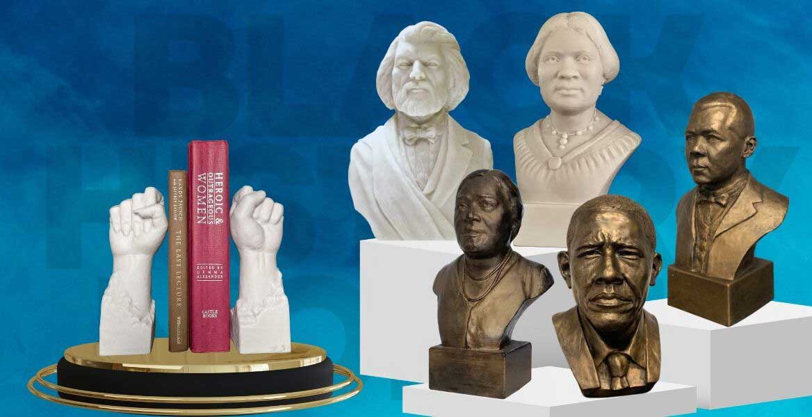 Artistic Tribute to Black History - Our Collection of African American Busts