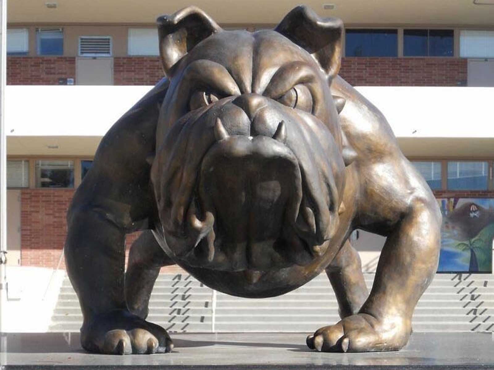 Bronze Bulldog Mascots: A Symbol of Strength and Loyalty