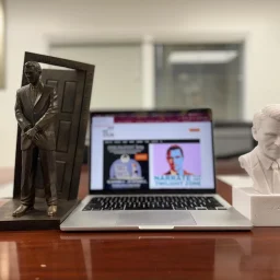 Bonded marble custom statues