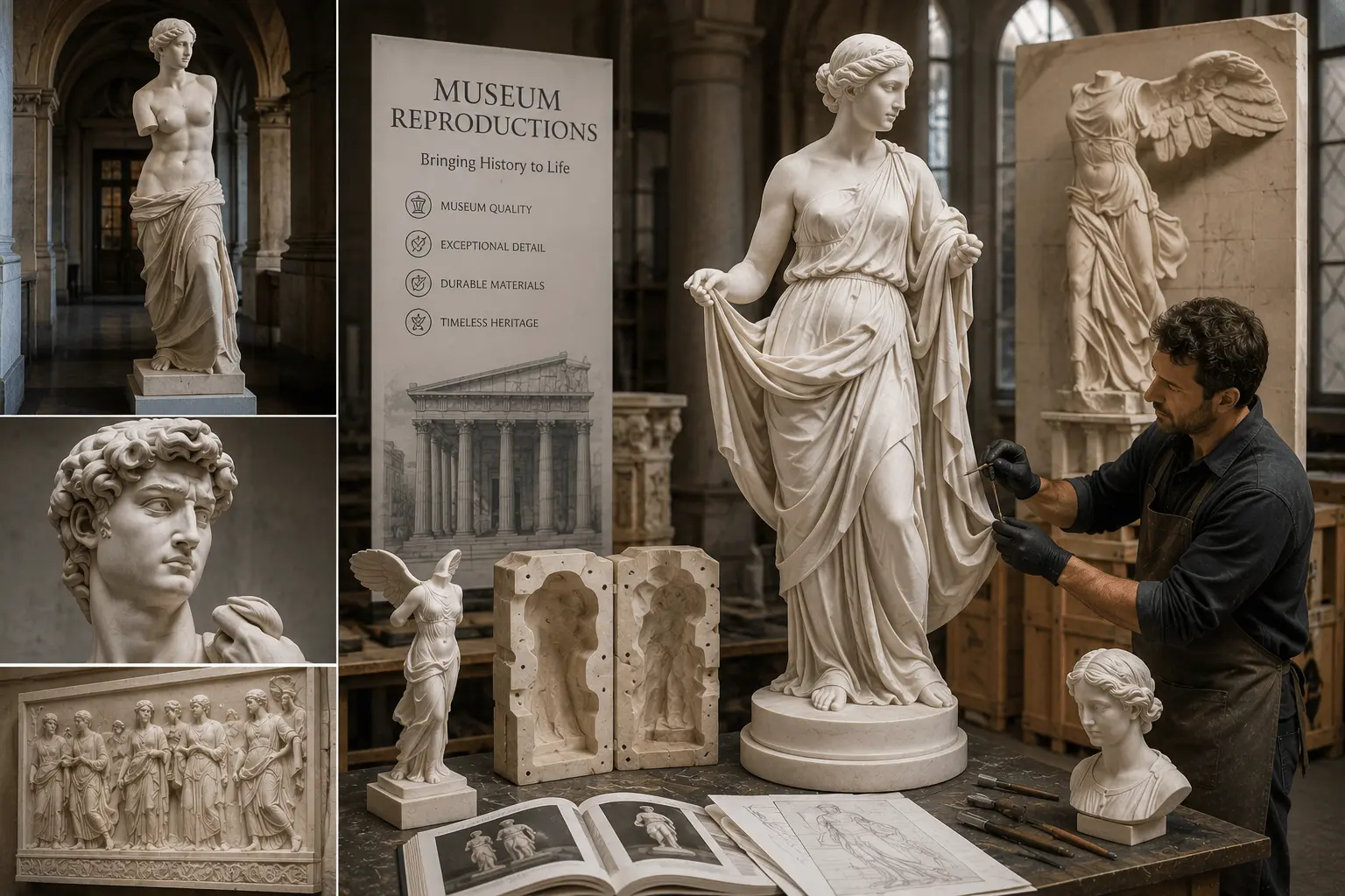 Museum reproductions
