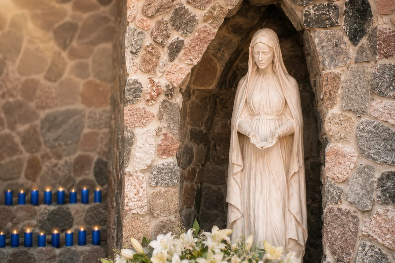 Custom religious public monument created by Statues.com