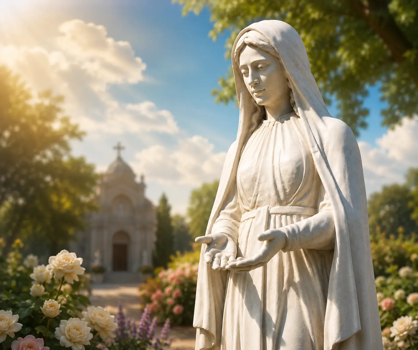 Religious statue guide