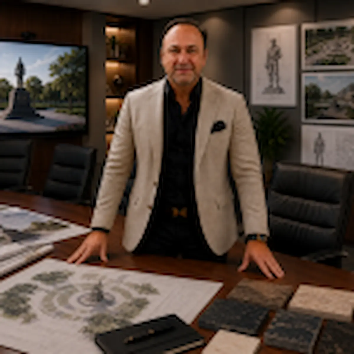 Public monument planning