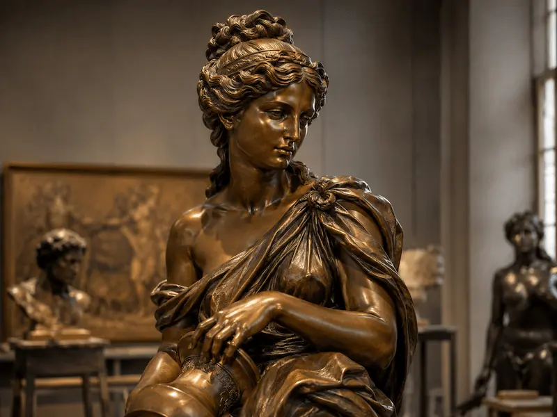 Traditional art bronze alloy
