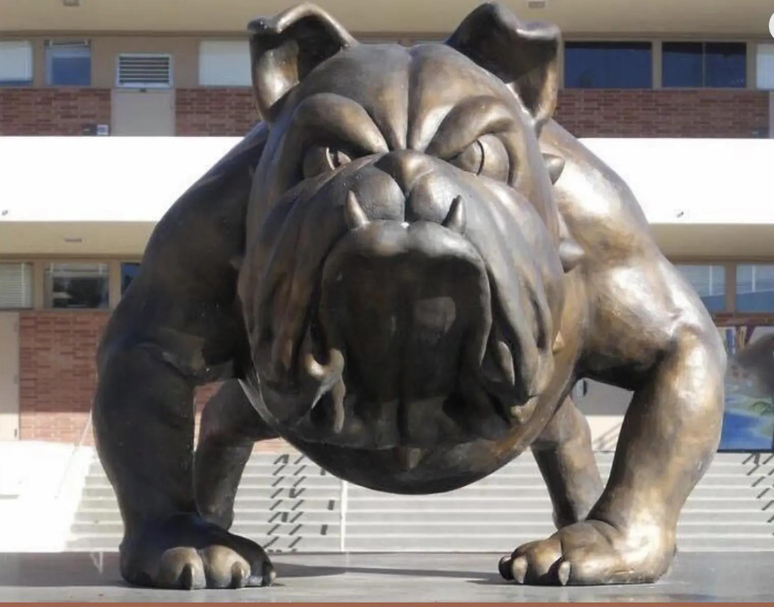 University statue