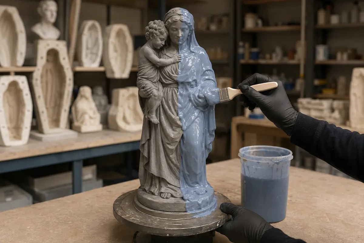 Sculpture design and custom statue project by Statues.com